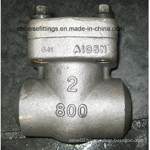 800lbs ANSI Forged Female Threaded Non Return Check Valve